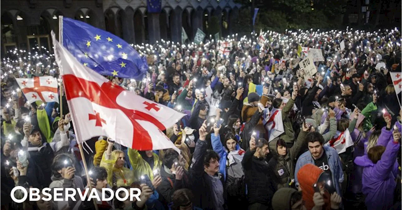 Estados Unidos reveem relações com Geórgia após aprovação de 'lei russa'