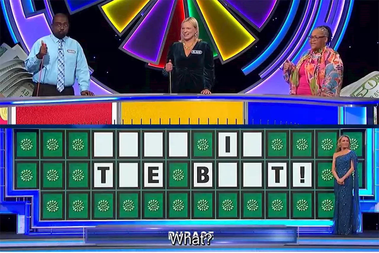 Wheel of Fortune Contestant Surprises Pat Sajak with NSFW Answer: 'I Was a Little Excited'