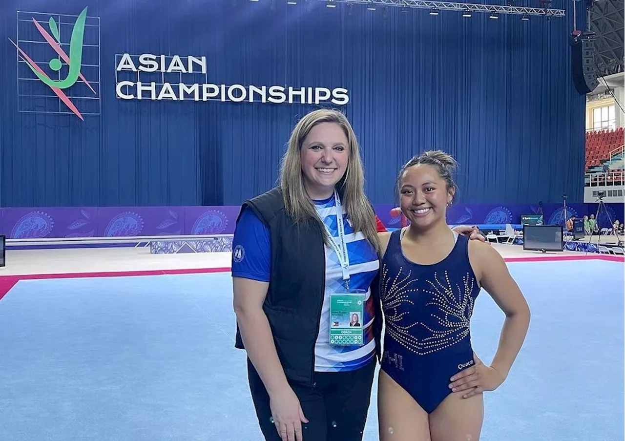 Emma Malabuyo earns Olympic berth with all-around bronze in Asian championships