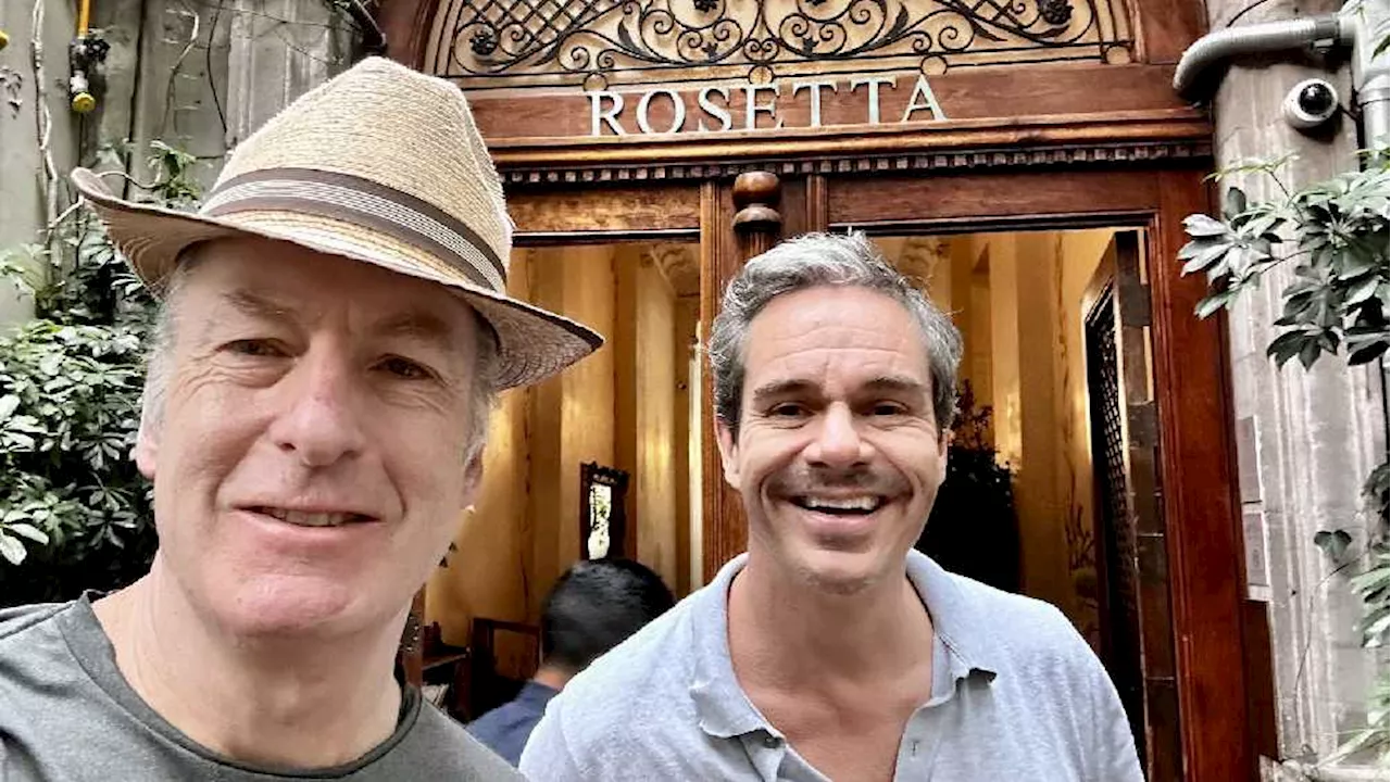 Saul Goodman y Lalo Salamanca, de Breaking Bad, se reúnen a comer en Ciudad de México