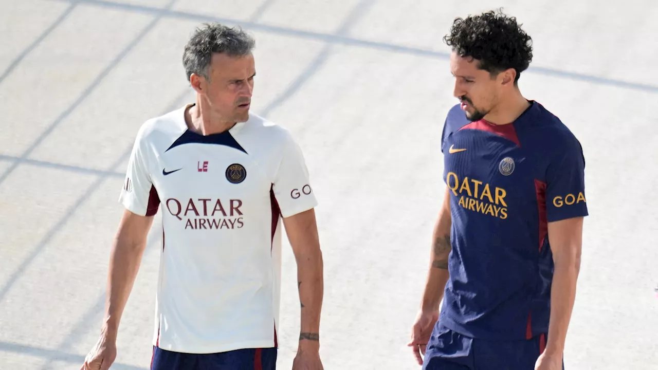 PSG: Marquinhos vante la franchise de Luis Enrique, un coach 'qui ne cache pas les choses'