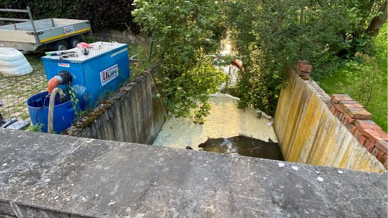 A Grez-Doiceau, une fuite de mazout pollue le Piétrebais mais la situation est sous contrôle