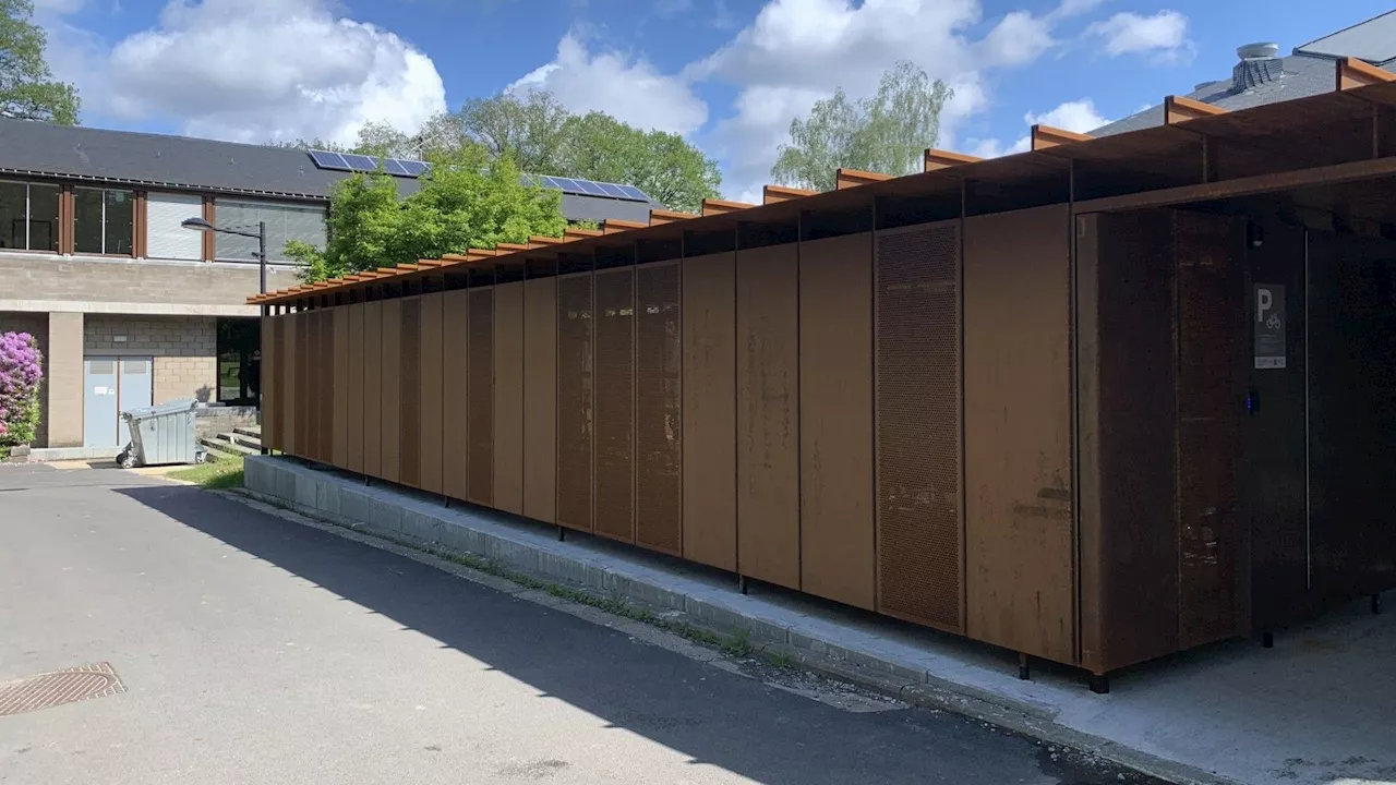 L’Université de Liège inaugure 8 nouveaux parkings sécurisés pour vélos au Sart-Tilman