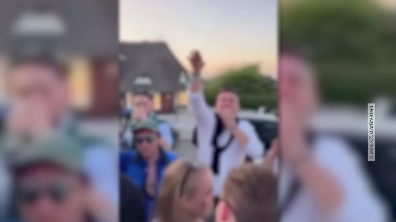 Sylt-Kids grölen Nazi-Parolen - Video macht ganz Deutschland fassungslos