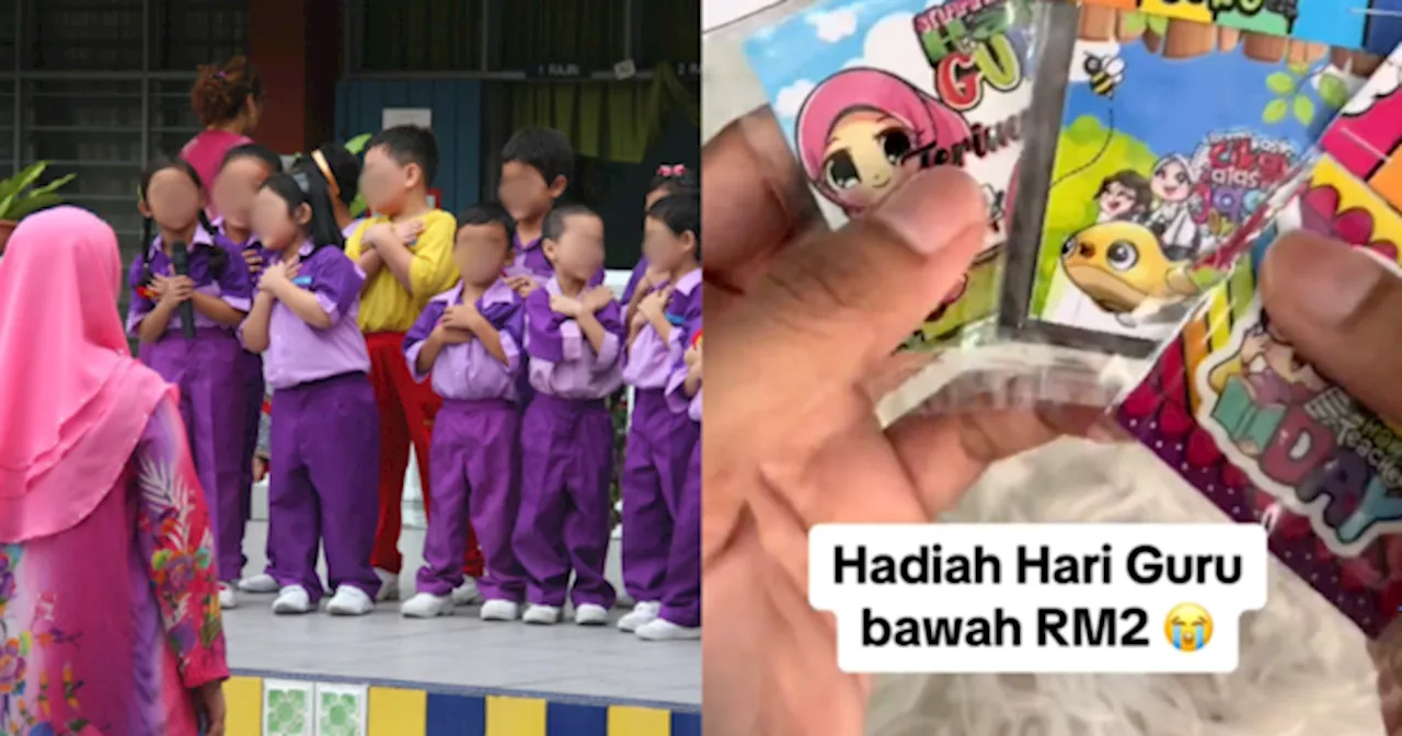 Isteri Cikgu Buang Hadiah Hari Guru Harga RM2 Pemberian Anak Murid