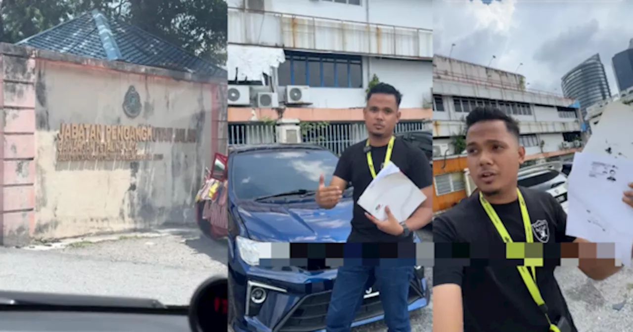 Lelaki Kongsi Cara Update Di JPJ Jika Ada Tukar Warna Cat Kereta