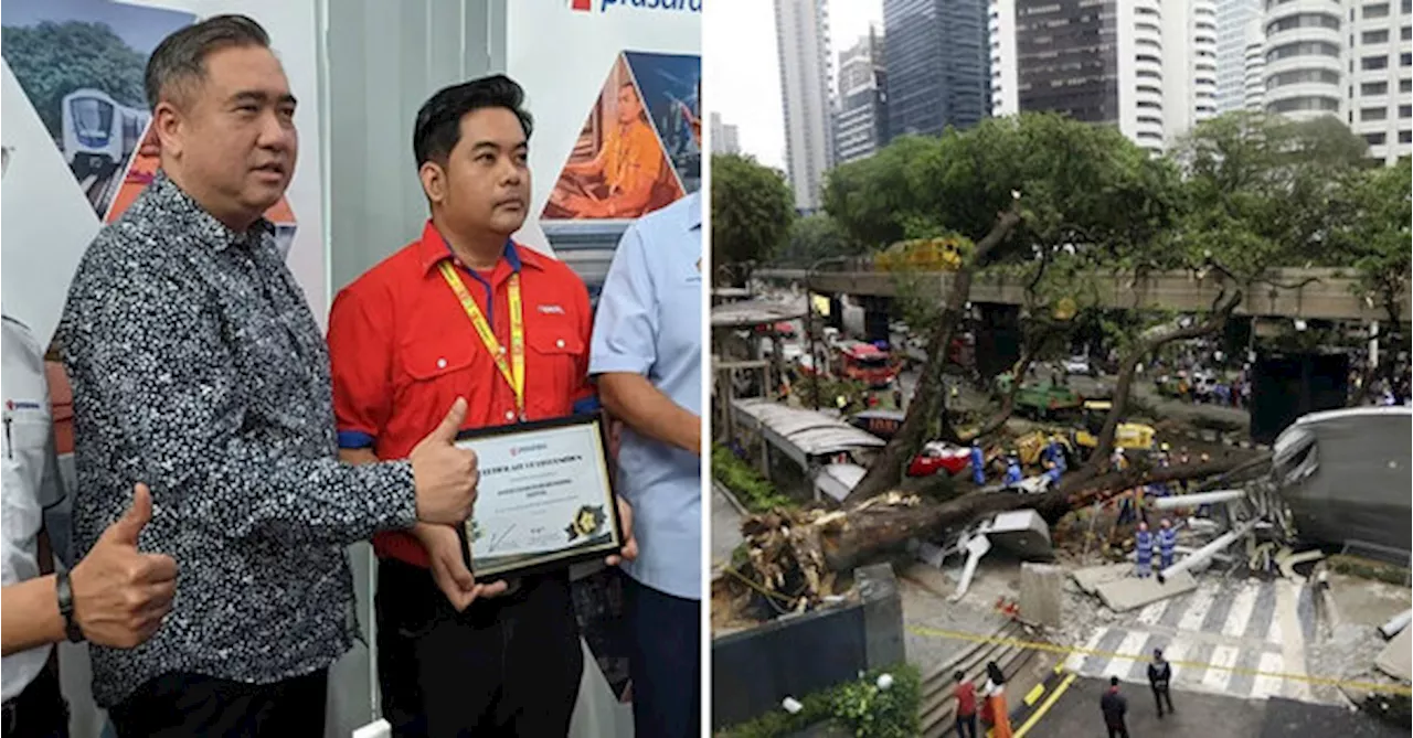 Monorail Operator Hailed A Hero For Saving 30 People During KL Fallen Tree Incident