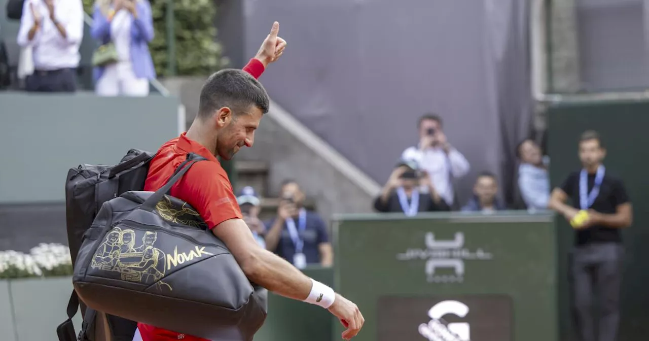 Djokovic pierde en semis en Ginebra y llega a Roland Garros sin titulos este año