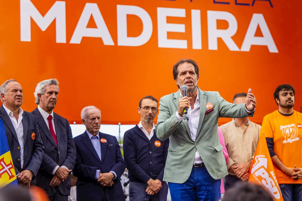 Eleições na Madeira: Albuquerque diz que 'ninguém mete medo' ao PSD