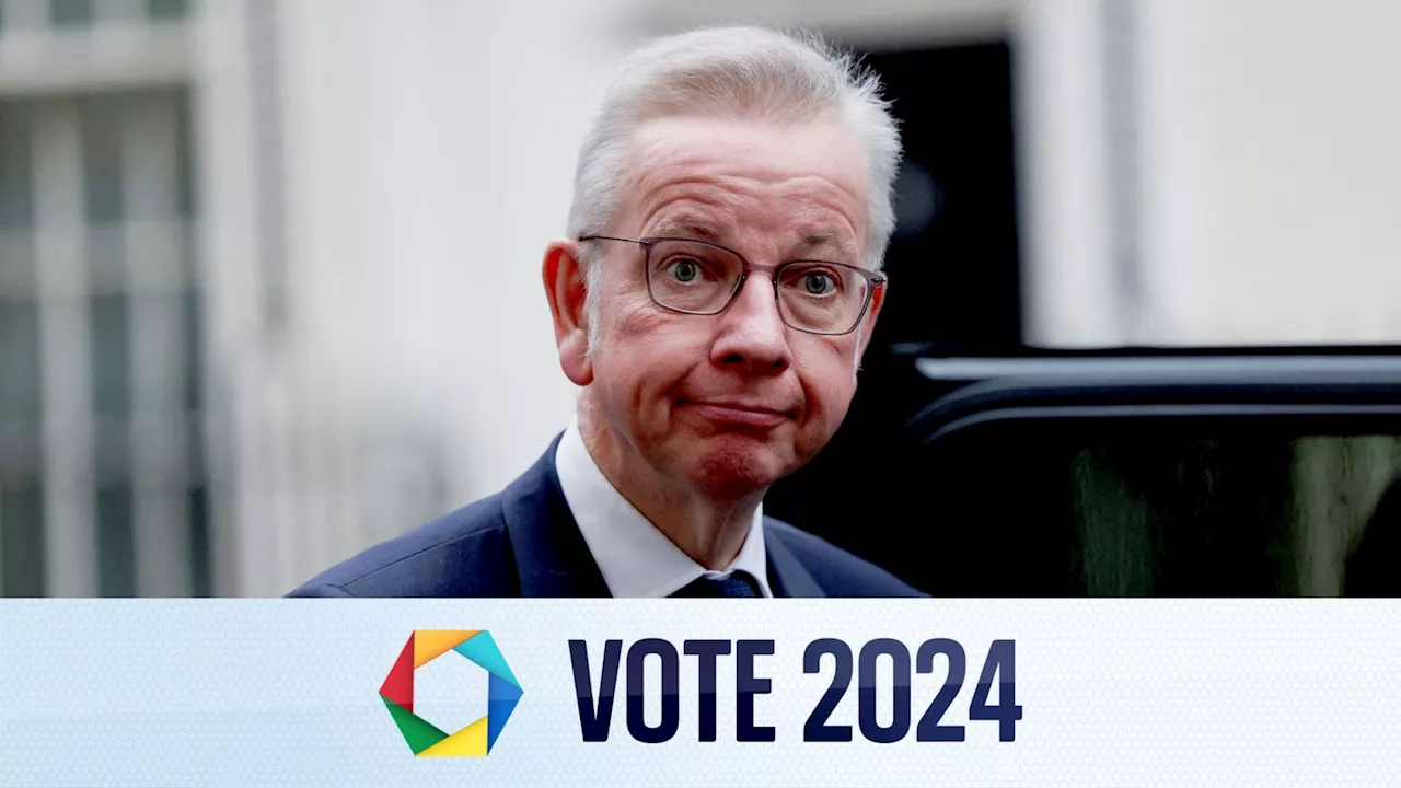 General election latest: Housing Secretary Michael Gove will not stand at election