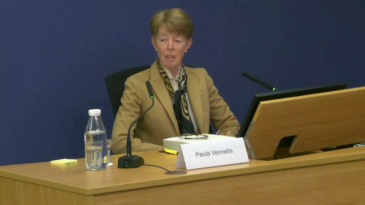 Post Office Inquiry latest: Ex-boss Paula Vennells told 'that's humbug' as she faces grilling