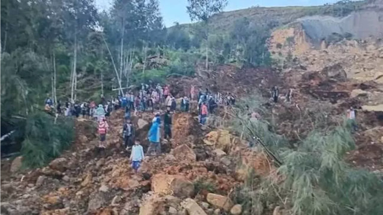 Huge landslide hits remote Papua New Guinea village, more than 100 deaths reported