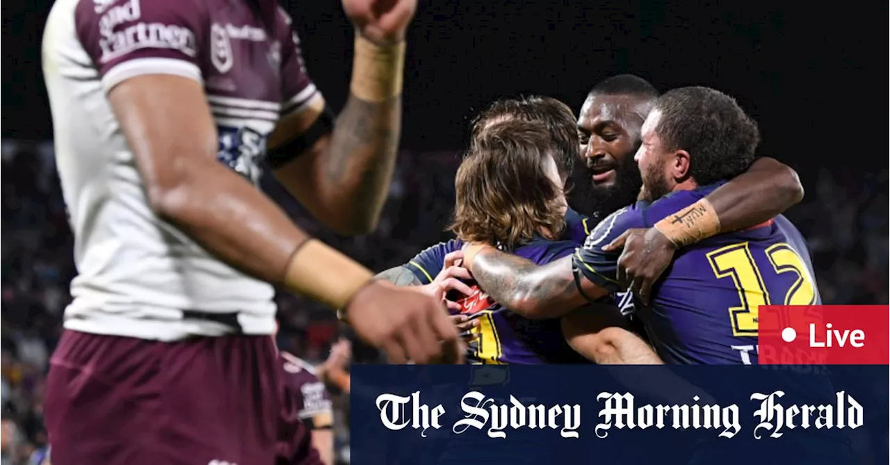 NRL round 12 LIVE: Manly Sea Eagles v Melbourne Storm