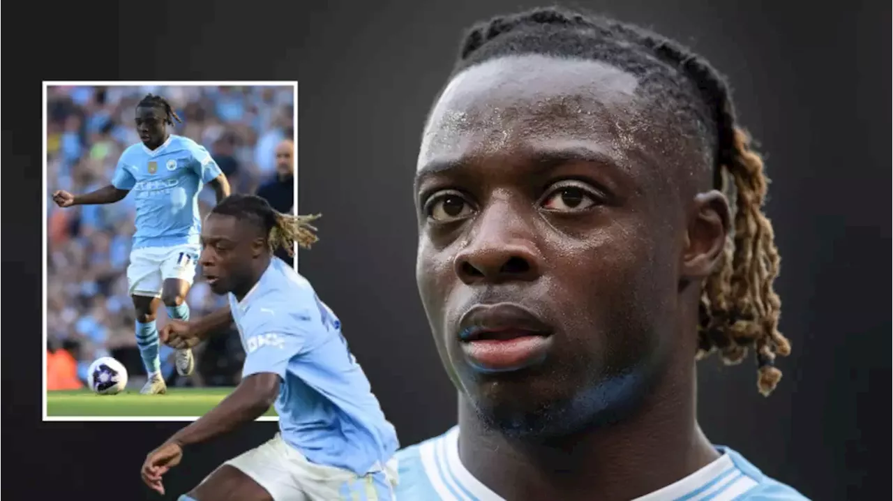 Jeremy Doku opens up on his toughest opponent during debut season at Man City