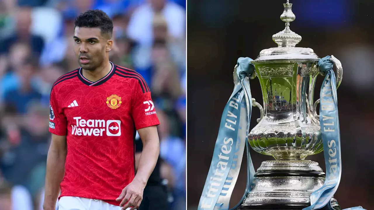 Man Utd forced into unusual kit change for FA Cup final by rivals Man City