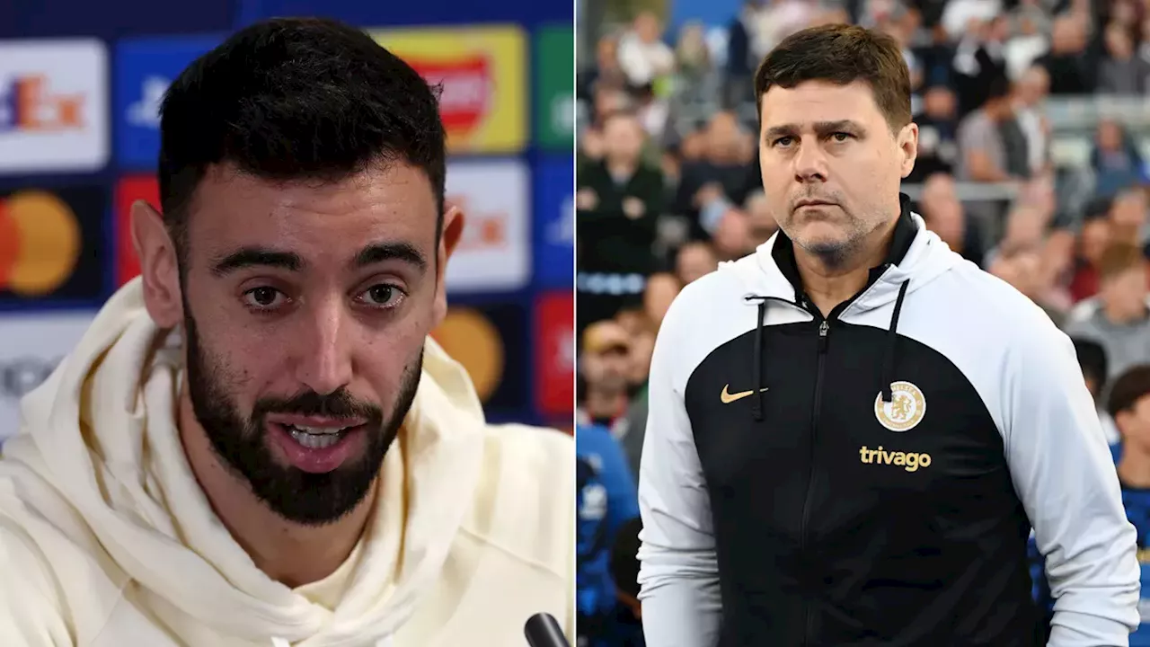 Mauricio Pochettino has previously made his feelings clear on Man Utd midfielder Bruno Fernandes