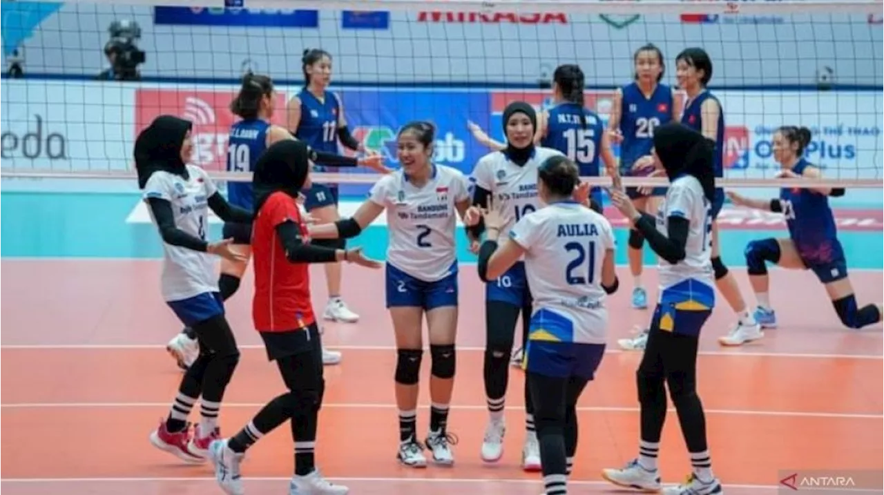 AVC Challenge Cup 2024: Hajar Singapura, Indonesia Petik Kemenangan Perdana