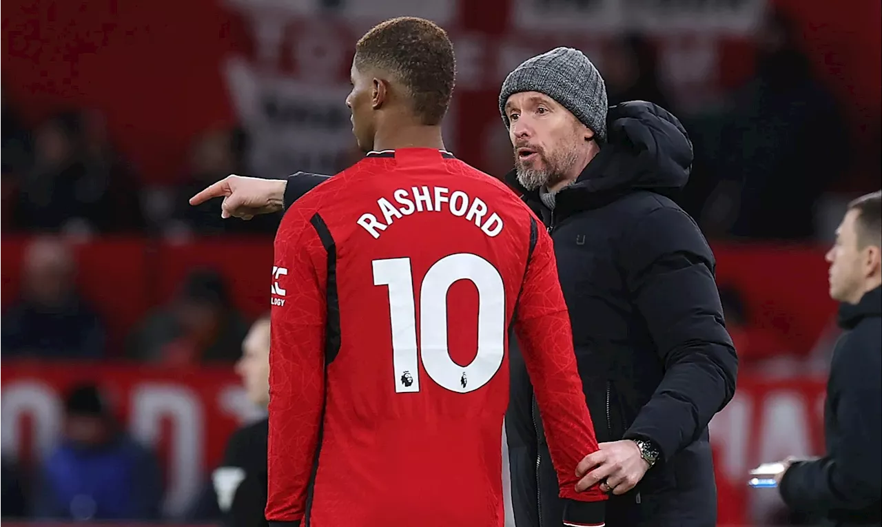 Erik ten Hag believes Marcus Rashford’s England squad snub will only ‘fuel’ Manchester United forward...