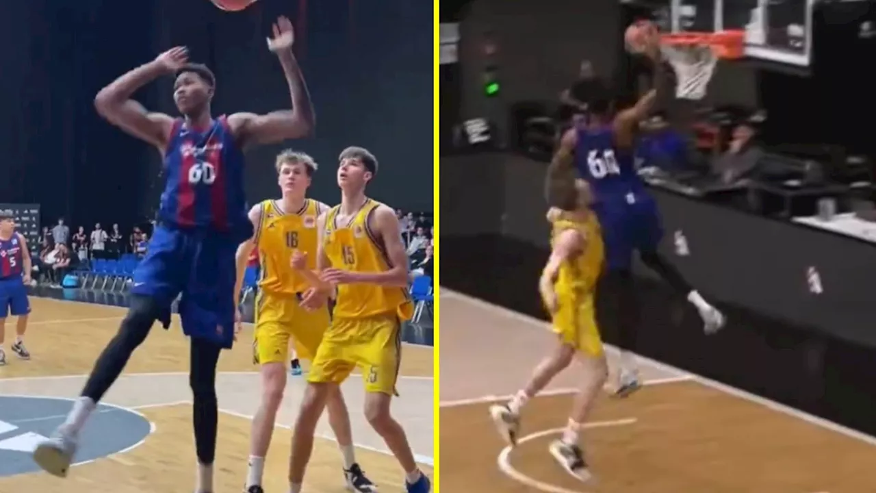 Meet the 6ft 10in 13-year-old dubbed ‘Giannis 2.0’ who could stop Victor Wembanyama...