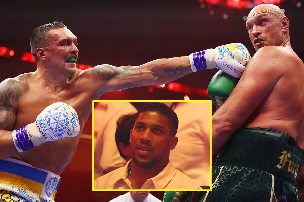 Tyson Fury triggers Oleksandr Usyk rematch clause and WILL fight Anthony Joshua next year...