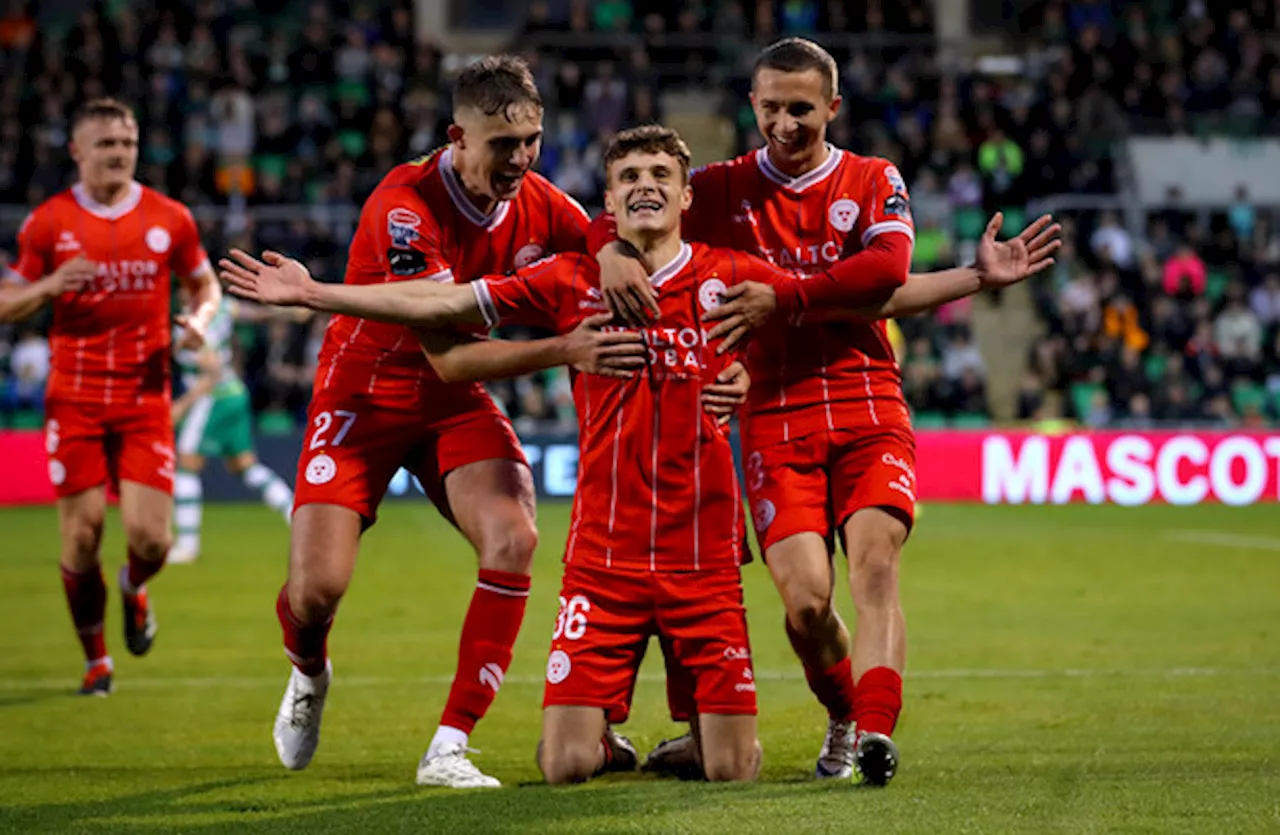 Statement win for Shelbourne over champions Shamrock Rovers