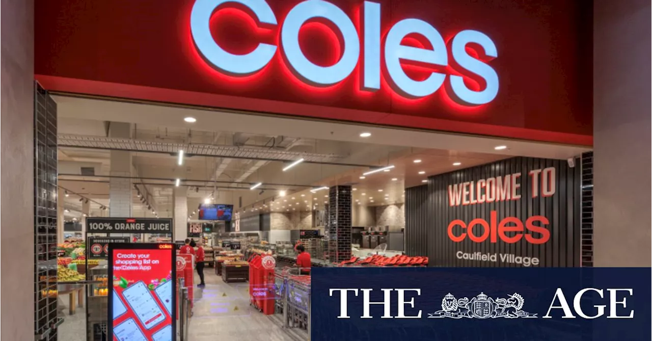 Coles staff told to ‘assist’ shoppers in scanning bulky items to stem theft