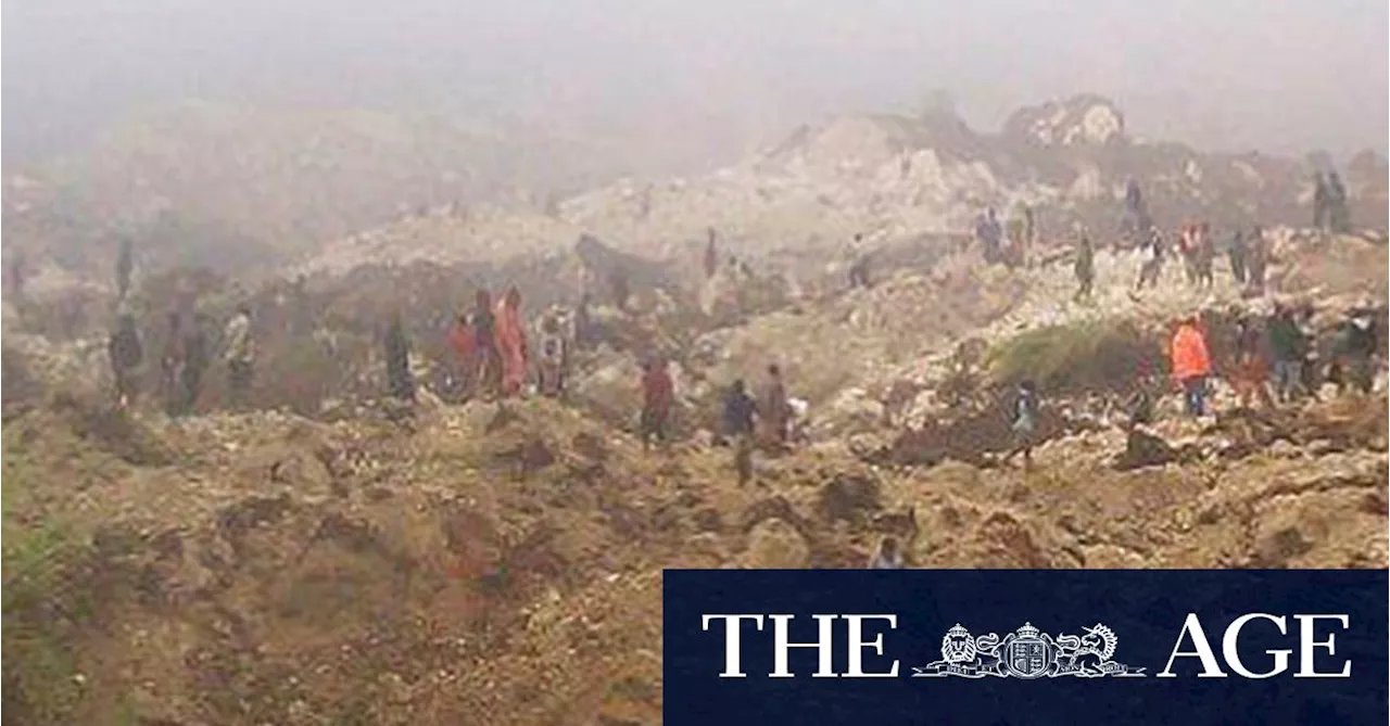 Dozens believed killed by landslide in Enga Province, PNG