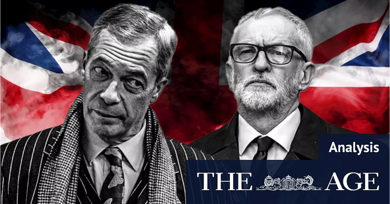 The ghosts of Nigel Farage and Jeremy Corbyn haunt UK leaders