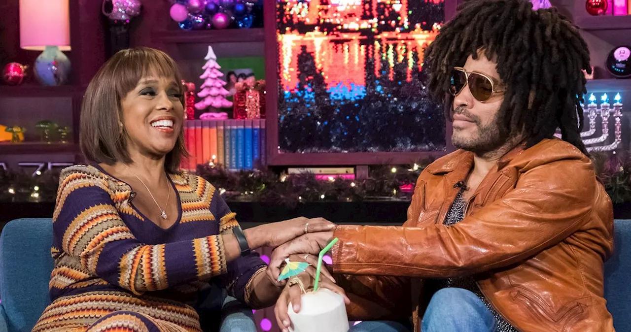 Gayle King Cannot Stop Flirting With Lenny Kravitz