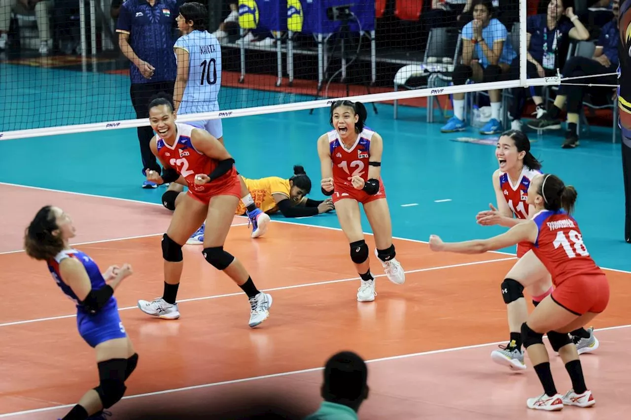 Alas Pilipinas beats India, stays unbeaten in AVC Challenge Cup