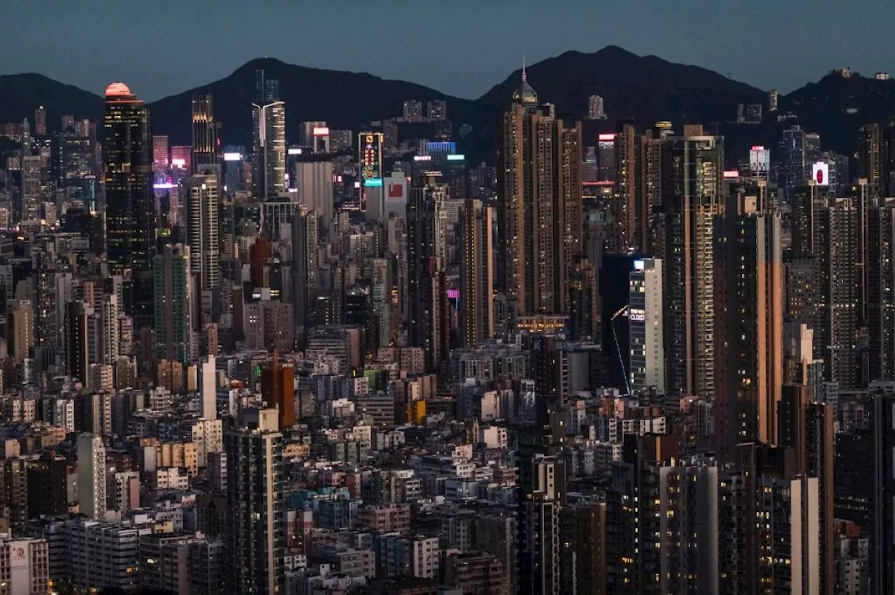 Tall towers shape Hong Kong's urban landscape