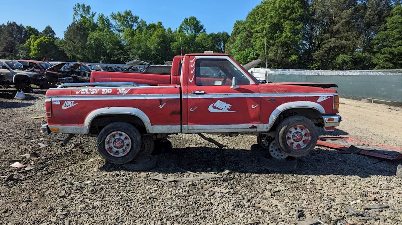 Junkyard Gem: 1989 Ford Ranger Just Do It Edition