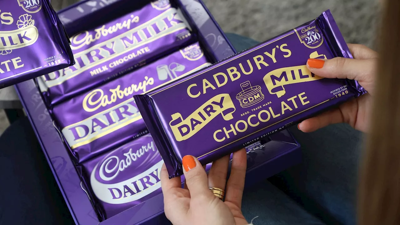 Chocolate lovers rejoice as Cadbury releases 100-year-old retro packaging but it won’t be in shops