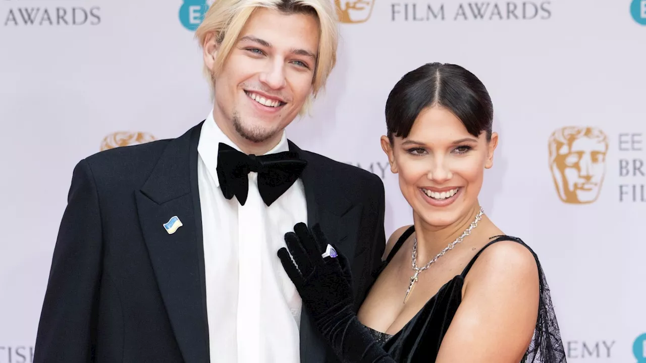 Stranger Things actress Millie Bobby Brown, 20, secretly marries Jon Bon Jovi’s model son, 22...