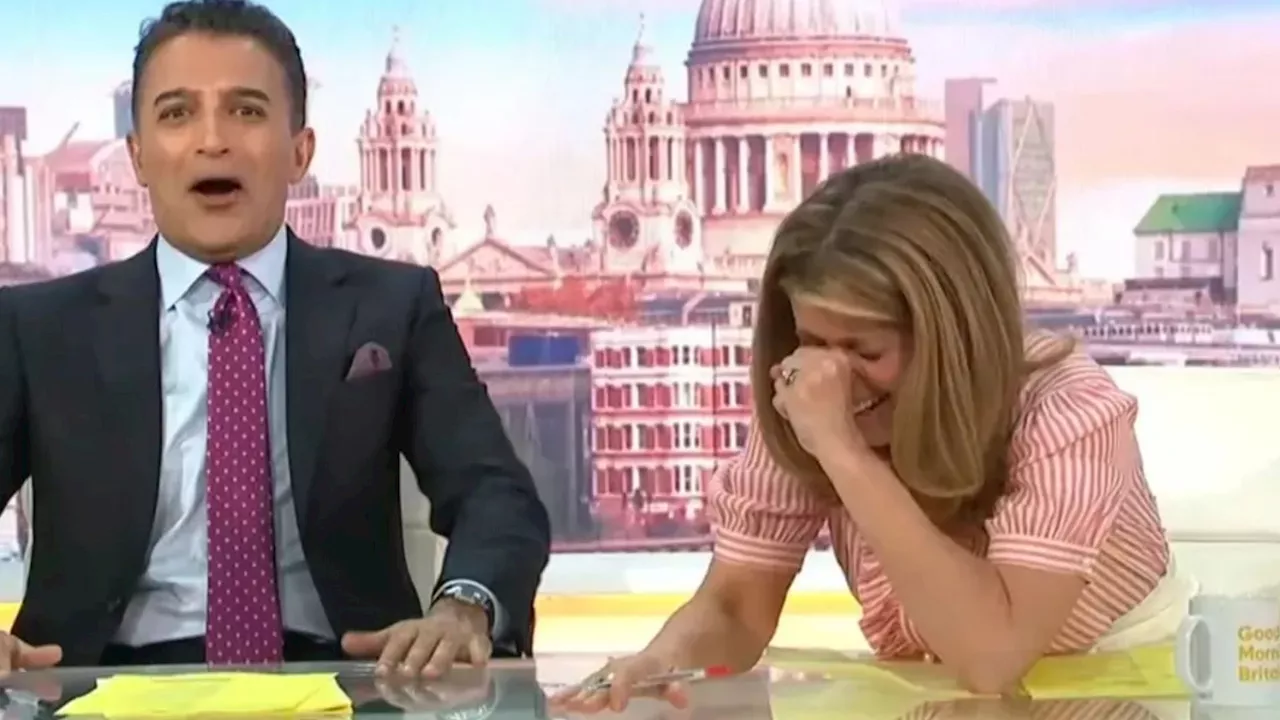 Watch as horrified Kate Garraway throws Good Morning Britain into chaos with embarrassing toilet confession...