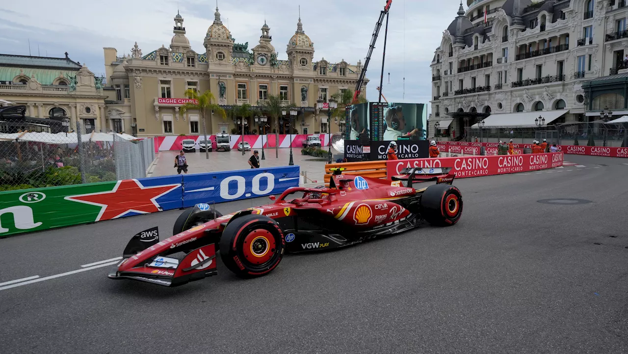 Sainz takes time over F1 future as Ferrari teammate Leclerc chases elusive Monaco podium