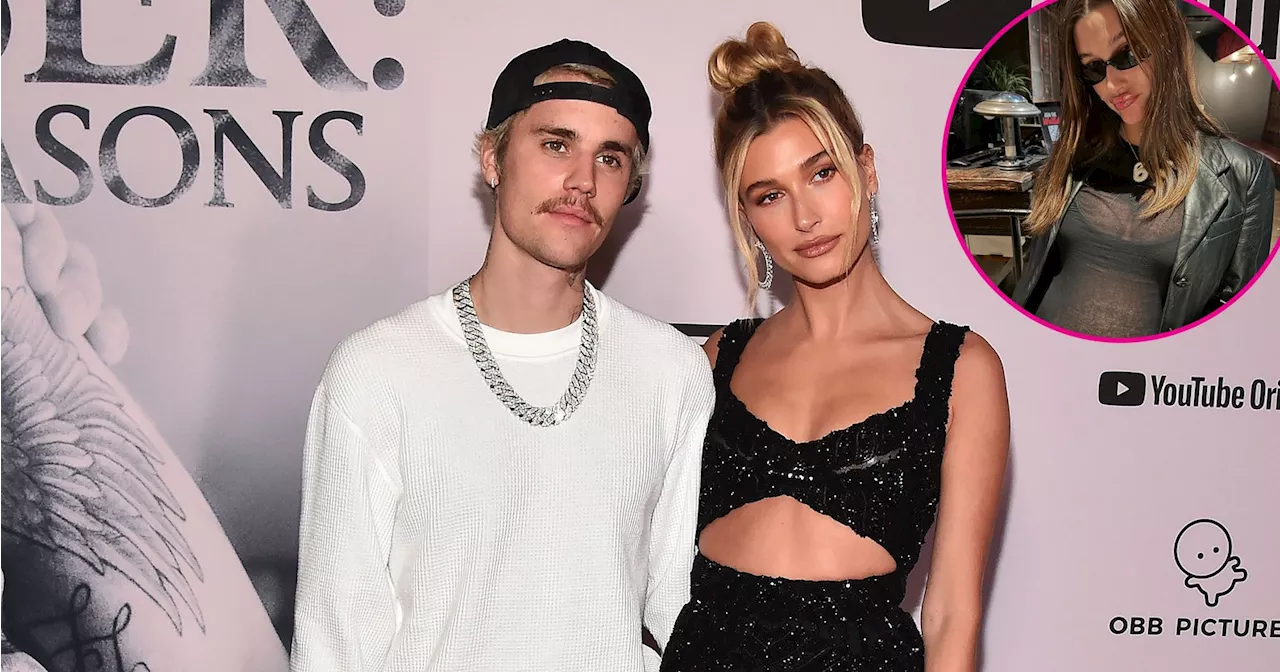 Justin Bieber Shares Photos of Pregnant Hailey Bieber's Baby Bump