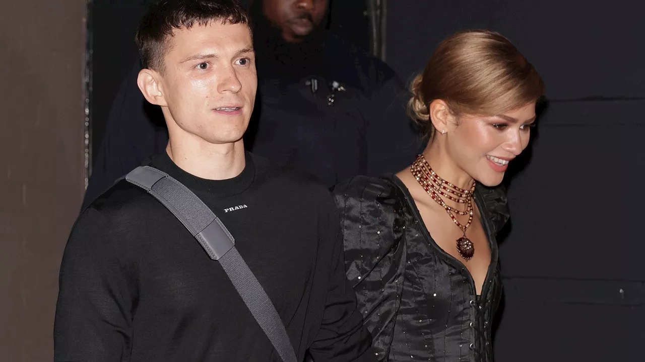 Zendaya sostiene Tom Holland alla premiere di Romeo & Juliet