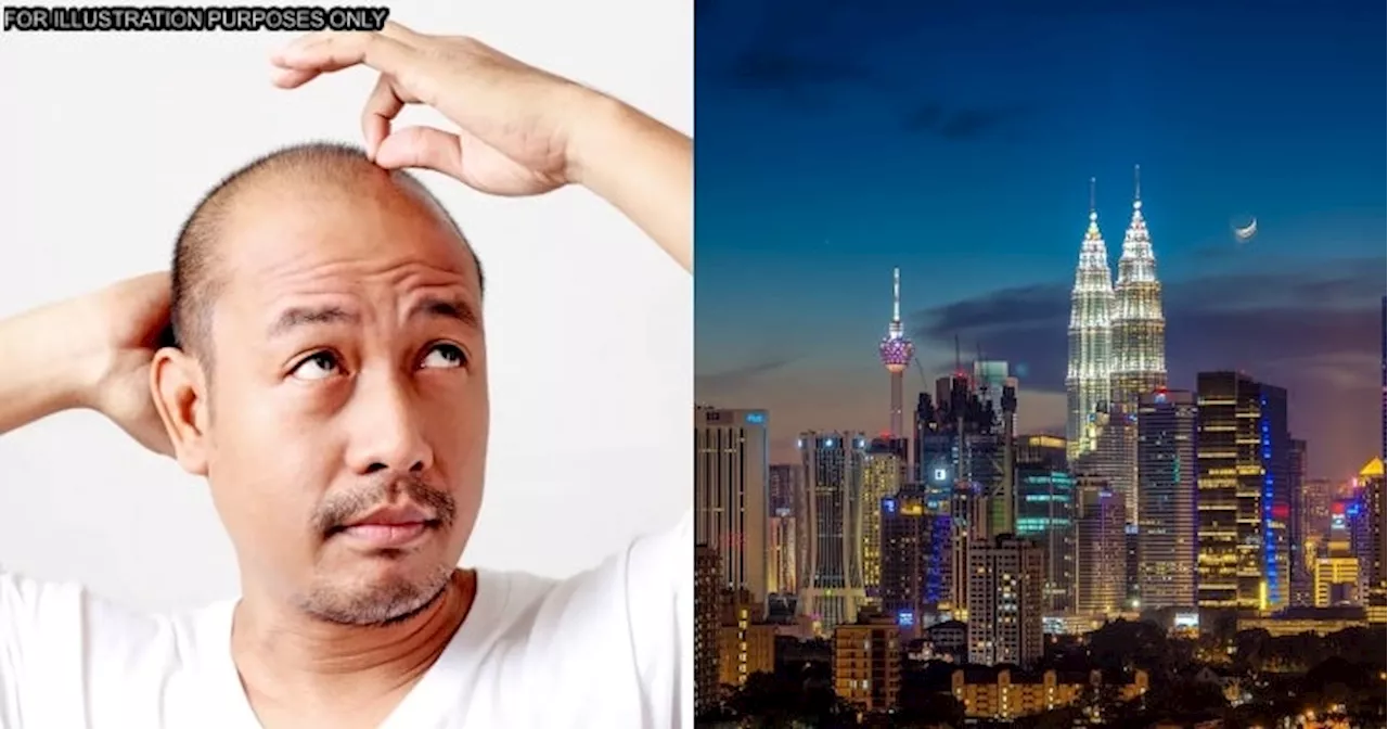 Study: 29.24% of Men in Malaysia Have Male Pattern Baldness, the 11th Highest in Asia