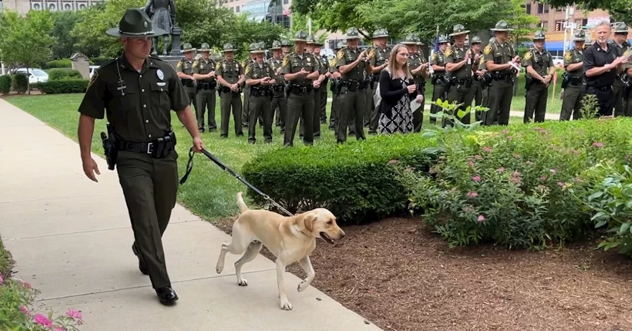 K-9s graduate from Indiana DNR Resource Protection Program