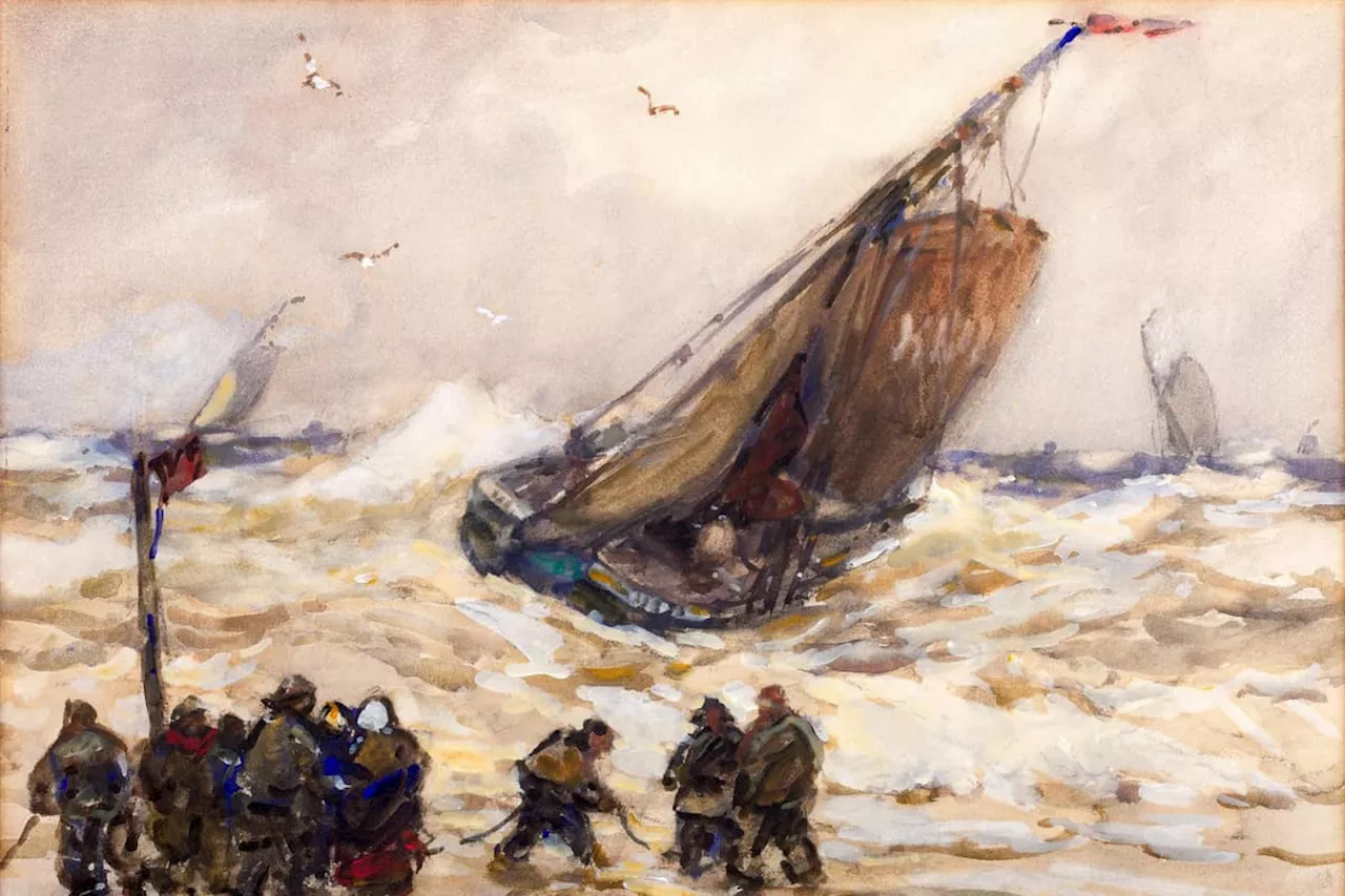 Joseph Richard Bagshawe: Yorkshire painter who captured fishermen's battle with cruel North Sea