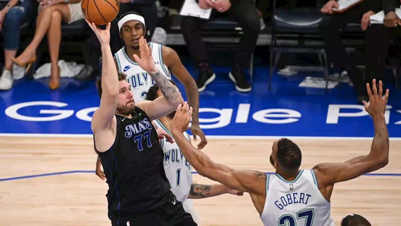 Un triplazo de un imperial Luka Doncic da a los Dallas Mavericks segunda victoria en la final del Oeste