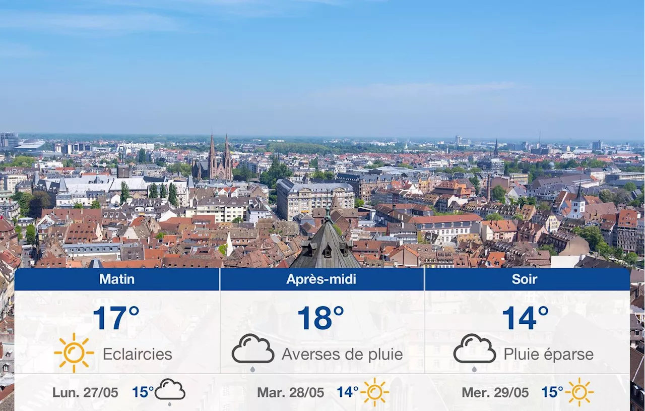 Météo Strasbourg: prévisions du dimanche 26 mai 2024