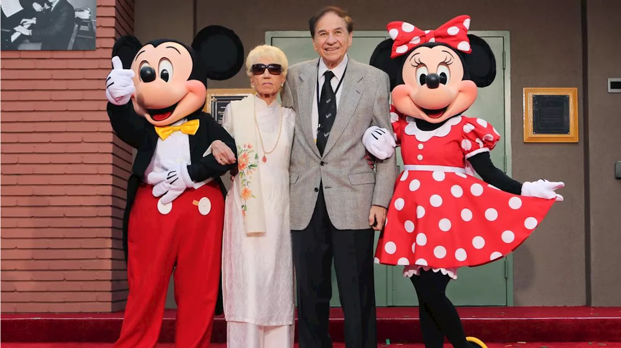 Richard M. Sherman, who fueled Disney charm in 'Mary Poppins' and 'It's a Small World,' dies at 95