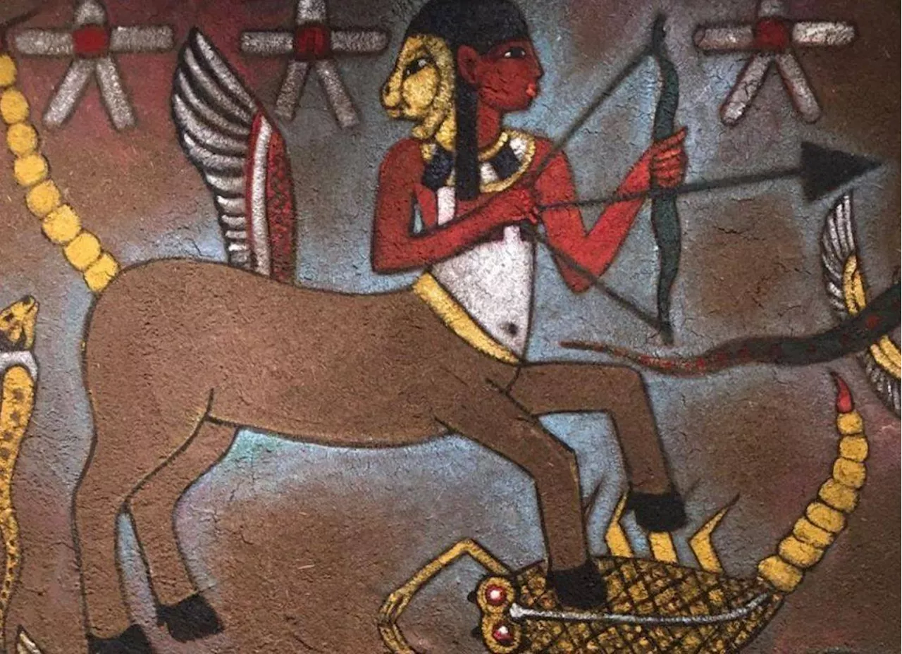 تفاصيل معبد دندرة الأثري تلهم 16 تشكيلياً في مصر