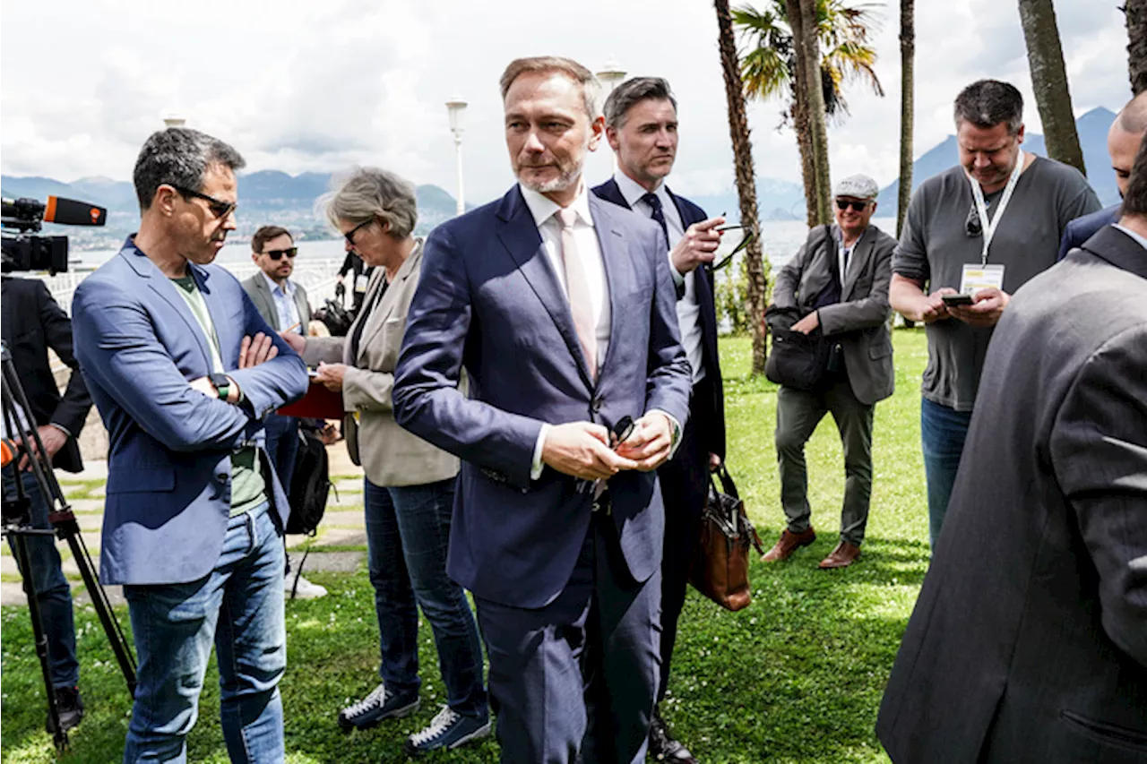 Il ministro tedesco dell'Economia Christian Lindner al G7