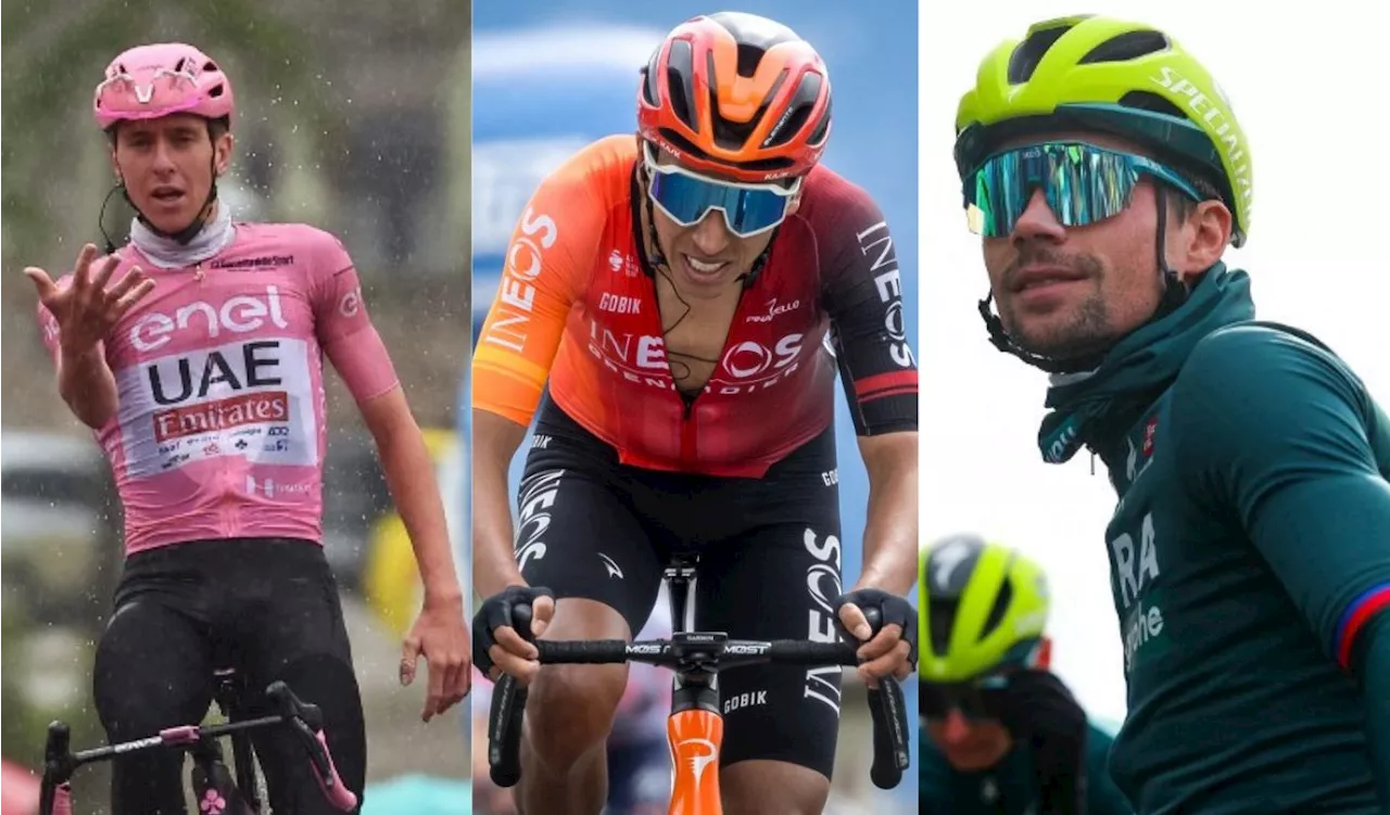 Egan Bernal cara a cara con Pogacar y Roglic antes del Tour de Francia