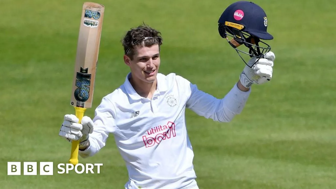 County Championship: Toby Albert ton helps Hampshire build big lead over Surrey