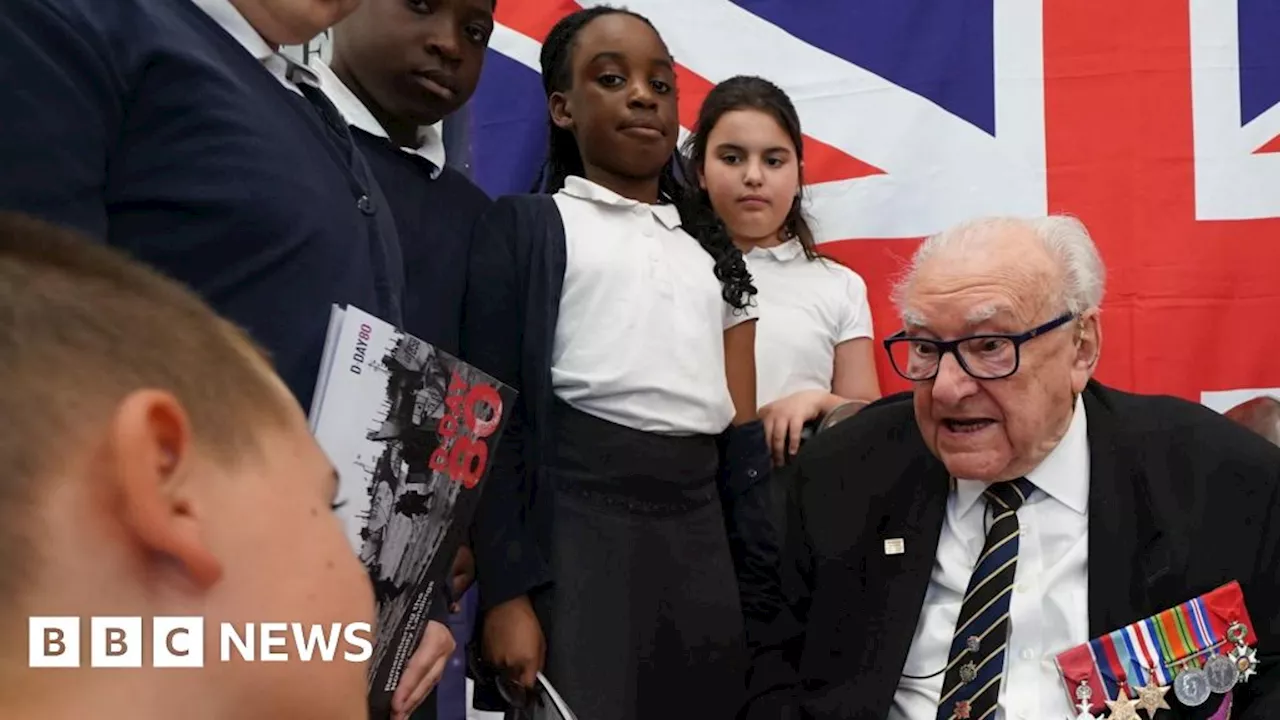 D-Day: Normandy veteran shares stories with Romford children