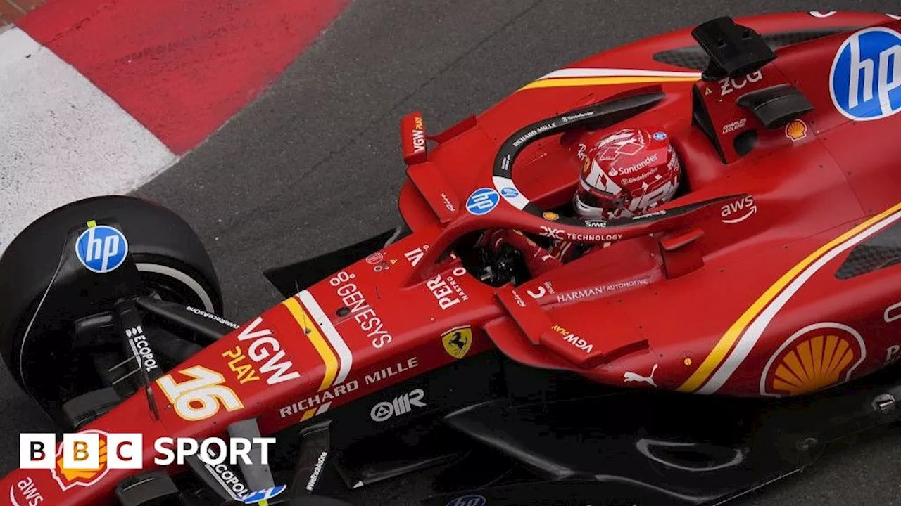 Charles Leclerc takes Monaco Grand Prix pole